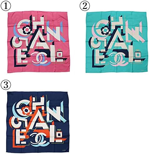 Amazon | [CHANEL] [シャネル] スカーフ シルク レディース 縦90